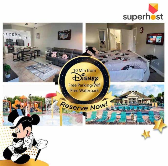 The Villas At Seven Dwarfs - 2624 Mickey Villa - Near Disney - Water Park 키시미 외부 사진
