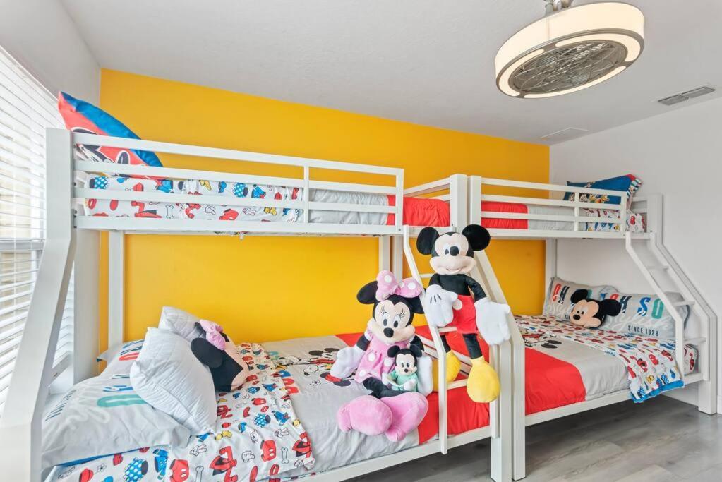 The Villas At Seven Dwarfs - 2624 Mickey Villa - Near Disney - Water Park 키시미 외부 사진